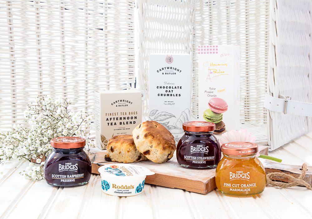 Cream Tea For Two Luxury Gift Hamper Afternoon Tea At Home Uk