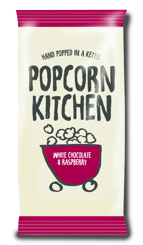 Popcorn Kitchen White Chocolate & Raspberry