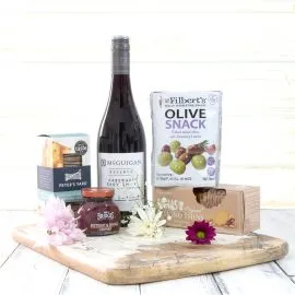 Corporate Shropshire Hamper Vegan Wine and Treats Gift
