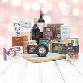 Corporate Shropshire Hamper Christmas Luxury Wicker Basket