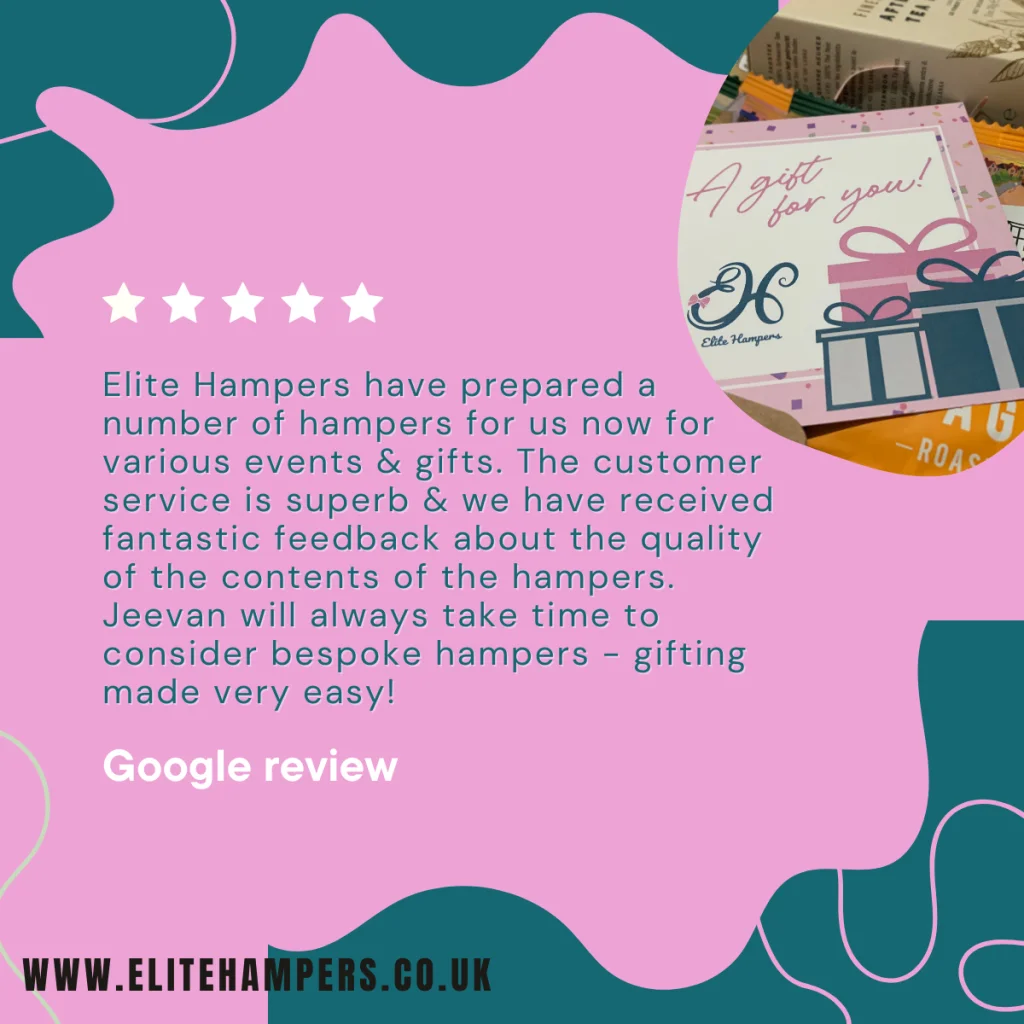 Google review elite hampers corporate gfting