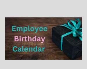 Employee Birthday Reminder Service Calendar Elite Hampers