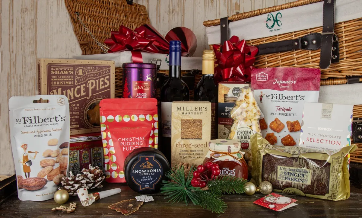Christmas Celebration Hamper, Elite Hampers Corporate Gifts UK, Shropshire Telford