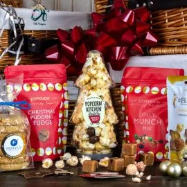 Sweet Christmas Tree Hamper, Elite Hampers Corporate Gifts UK, Shropshire Telford
