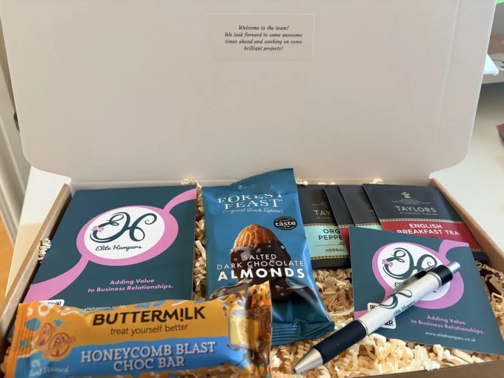 Elite Hampers Welcome Packs Employee Birthday Gifts UK
