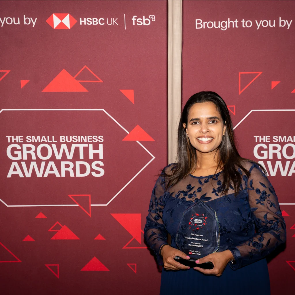 Jeevan Punj Small Business Growth Awards Elite Hampers Excellent Customer Service 